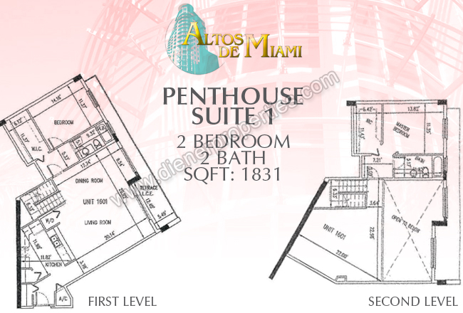 Altos de Miami Condo Floor Plans